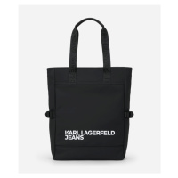 Kabelka karl lagerfeld jeans utility coated tote black