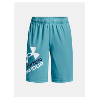 Světle modré sportovní kraťasy Under Armour UA Prototype 2.0 Logo Shorts