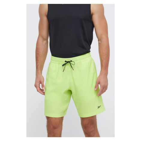 Tréninkové šortky Reebok Workout Ready zelená barva