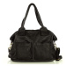 Dámská kožená shopper bag kabelka Mazzini M169 černá