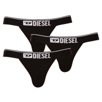 3PACK pánské jocksy Diesel černé (00SH9I-0GDAC-E4101)