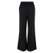 Urban Classics / Ladies Linen Mixed Wide Pants black