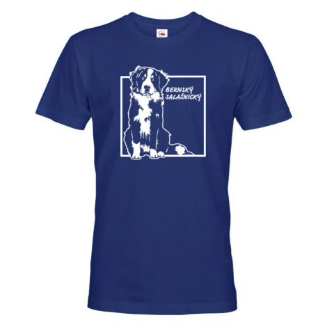 Pánské tričko pro milovníky psů - Bernský salašnický pes BezvaTriko