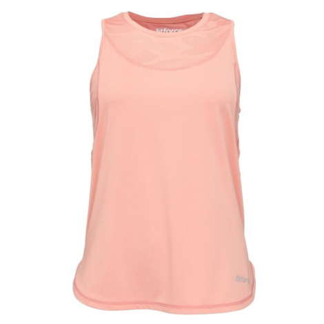 Fitforce NEPIZA Dámský fitness top, oranžová, velikost