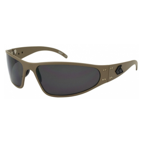Sluneční brýle Wraptor Polarized Gatorz® – Smoke Polarized, Cerakote Tan GatorzEyewear