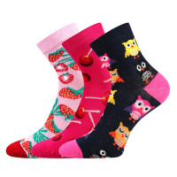 Lonka Dedotik Dětské trendy ponožky - 3 páry BM000002531600100832 mix B - holka