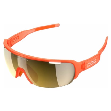 POC DO Half Fluorescent Orange Translucent/Violet Gray Cyklistické brýle