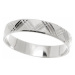 Stříbrný broušený prsten STRP0330F