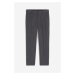 H & M - Společenské kalhoty - šedá