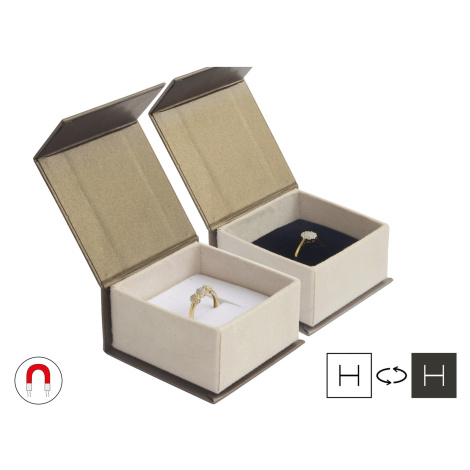 JK Box Dárková krabička na prsten nebo náušnice BA-3/A21/A20 JKbox