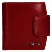 Dámská kožená peněženka Lagen Ljuba - červená