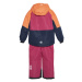 COLOR KIDS-Ski Set - Colorblock, vivacious Růžová