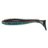 Fox rage gumová nástraha spikey shad uv blue guts - 12 cm