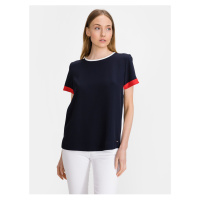 Crepe Tipped Triko Tommy Hilfiger - Dámské