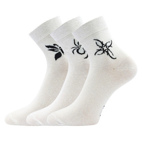 BOMA® ponožky Tatoo mix-bílá 3 pár 102116