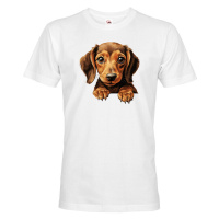 Pánské tričko Jezevčík - tričko pro milovníky psů