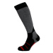 BLIZZARD-Wool Sport ski socks, black/red Černá
