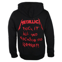 mikina s kapucí pánské Metallica - No Regrets - NNM - RTMTLZHBREG