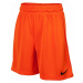 Nike PARK II Chlapecké fotbalové kraťasy, oranžová, velikost