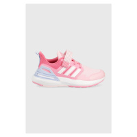 Sneakers boty adidas RapidaSport EL K růžová barva
