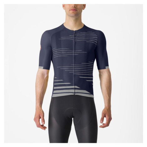 CASTELLI Cyklistický dres s krátkým rukávem - CLIMBER´S 4.0 - modrá