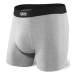 Pánské funkční boxerky Saxx Undercover Boxer BR Fly Grey heather