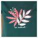 Blancheporte Krátká noční košile s krátkými rukávy a motivem "Au naturel" zelená jedlová