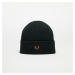 Čepice FRED PERRY Classic Beanie Night Green