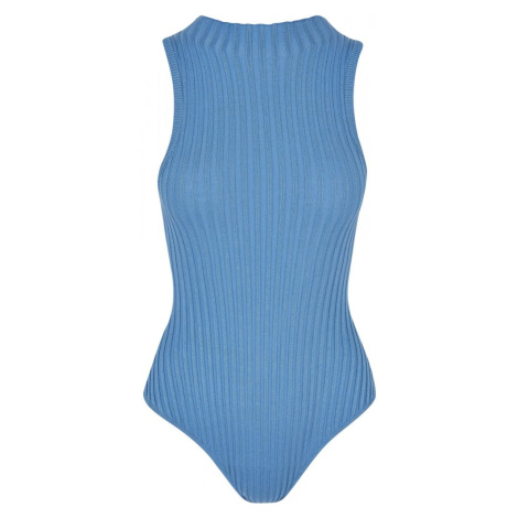 Ladies Rib Knit Sleevless Body - horizonblue Urban Classics