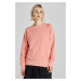 MIKINA GANT REL SUNFADED C-NECK SWEAT růžová