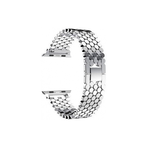 Eternico 42mm / 44mm / 45mm Metal Band stříbrný pro Apple Watch