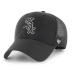 Kšiltovka 47 brand MLB Chicago White Sox černá barva, s aplikací, B-BRANS06CTP-BKC