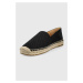 Espadrilky Emporio Armani černá barva