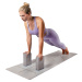 TRENDY SPORT Yoga Block Barva: šedá