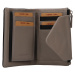 Dámská kožená peněženka Lagen Alfie - černo-šedá