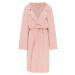 Usha Pletený kabátek pastelově růžová