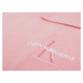 Kratší růžové tričko Calvin Klein Jeans