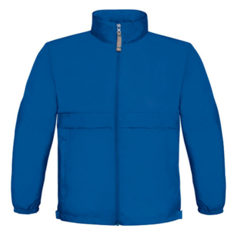 B&amp;C Jacket Sirocco Dětská jarní bunda JK950 Royal Blue B&C