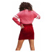 Tommy Hilfiger Tommy Jeans dámská červená manžestrová sukně TJW CORD BUTTON THRU SKIRT