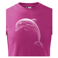 Dětské tričko s potiskem delfína - skvělý dárek pro milovníky zvířat
