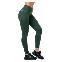 Nebbia Classic Hero High-Waist Leggings Dark Green Fitness kalhoty