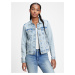 GAP Džínová bunda icon denim jacket Modrá