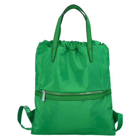 Praktický dámský batoh Dunero, zelená Paolo Bags