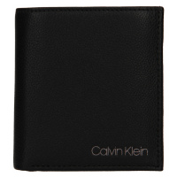 Pánská kožená peněženka Calvin Klein Lione - černá
