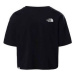 The North Face W CROPPED EASY TEE Černá