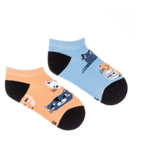 Dětské kotníkové ponožky Feetee Cats Fusakle