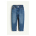 H & M - Loose Fit Jeans - modrá