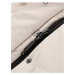 Světle šedá dámská zimní bunda s membránou PTX ALPINE PRO Molid