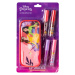 Disney Princess Lip Gloss & Pouch Set sada lesků na rty s pouzdrem pro děti 4 ks