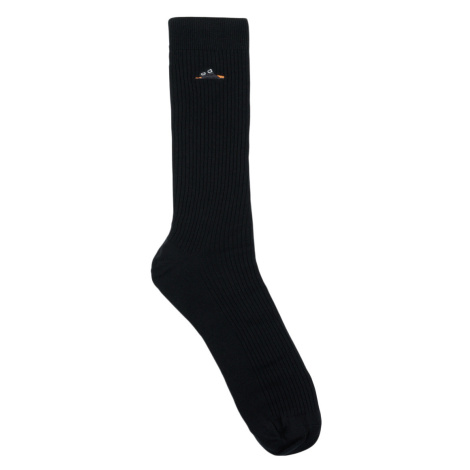 BIRKENSTOCK Cotton Rib Black Černá